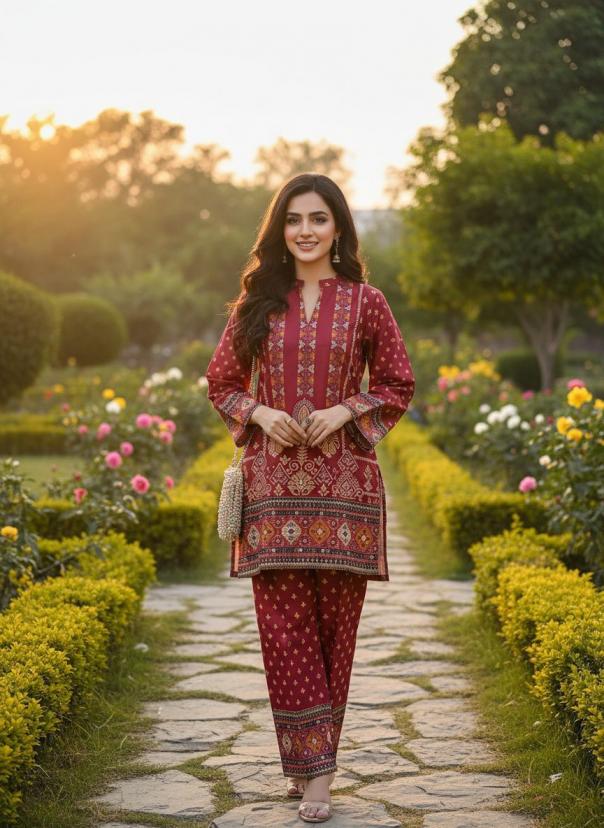 velora vogue linen cotton turkish style fully stitch stylish co-ord sets