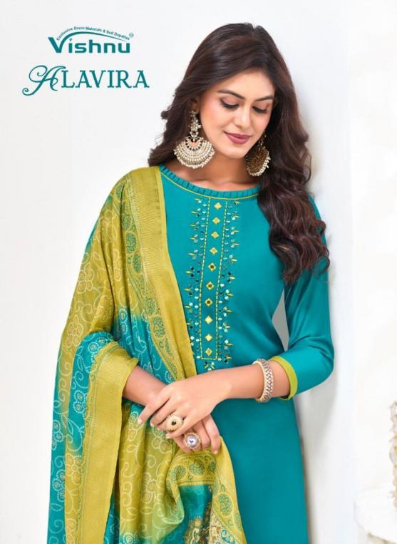 vishnu alavira vetican hit design unstitch 3pcs dress 