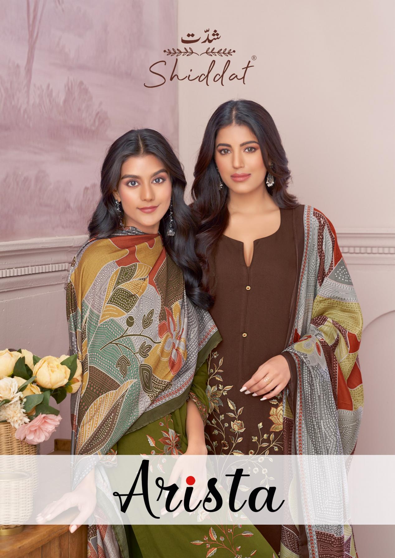 arista by shiddat pretty look pashmina winter readymade 3pcs dress