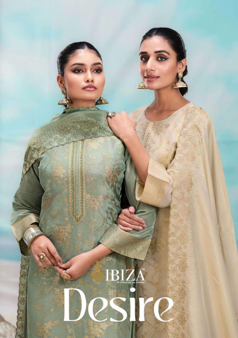 ibiza desire simar jacquard gorgeous look unstitch suits 