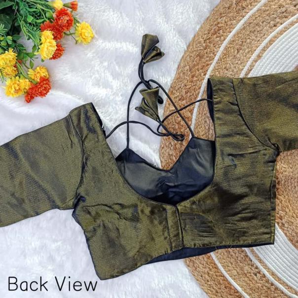 kanjivaram masaba kanjivaram silk jari fully stitch blouse wholesaler 