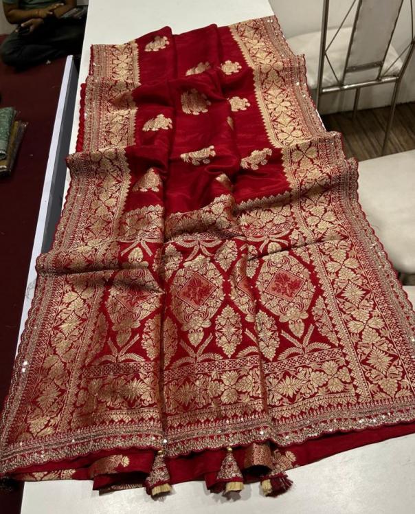 kc 341 russian cotton silk weaving pattern saree for womens 