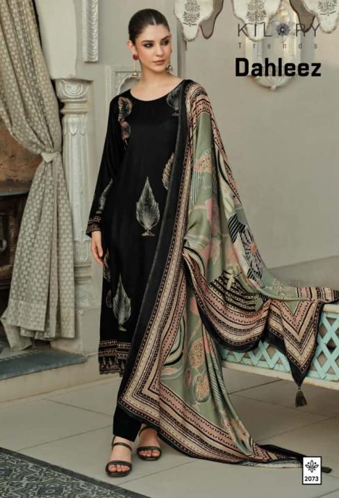 kilory trends dahleez amazing viscose pashmina winter 3pcs dress
