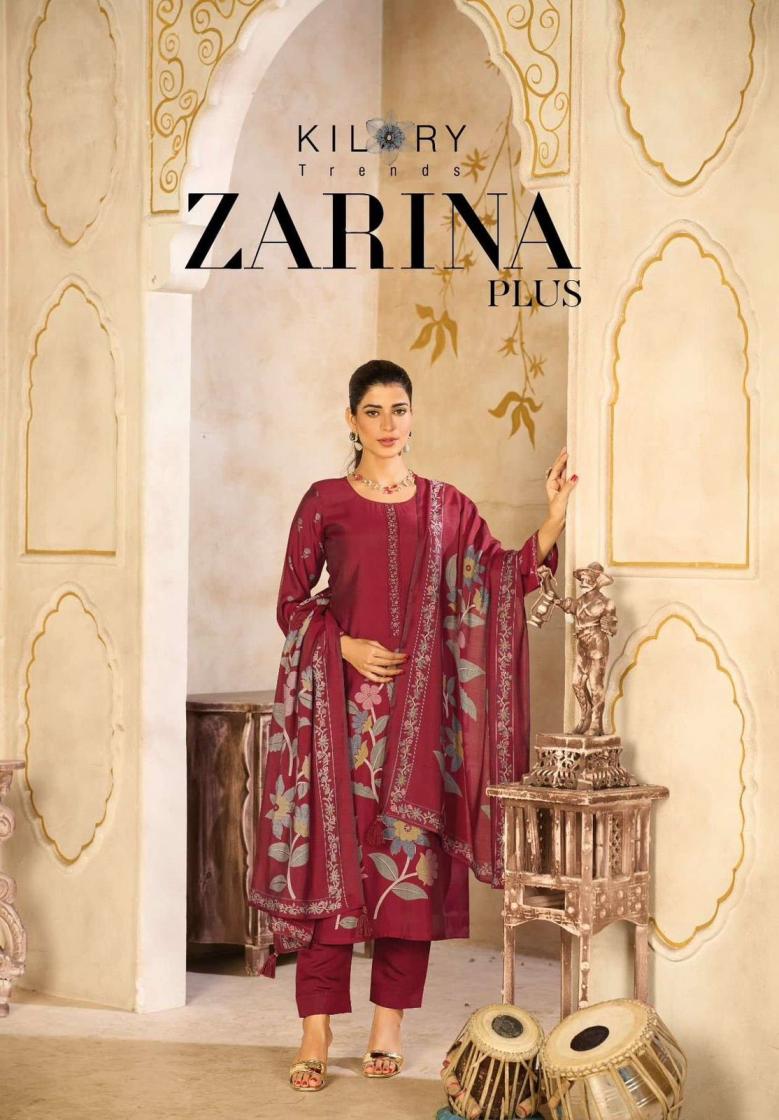 kilory trends zarina plus muslin silk suits online shopping