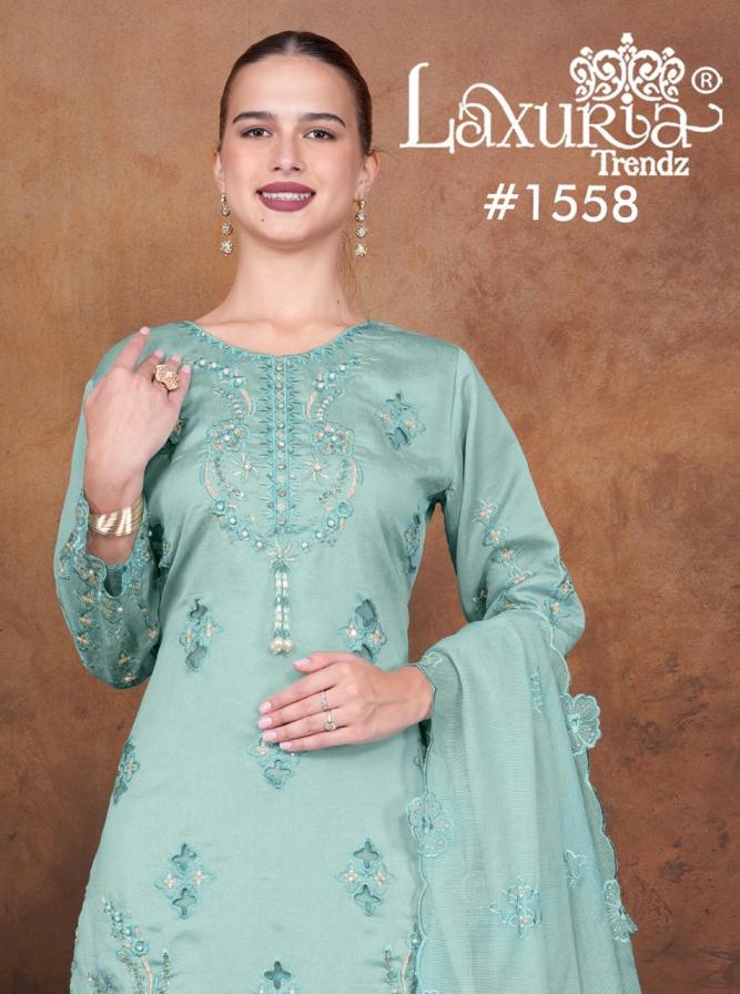 laxuria trendz 1558 readymade vichitra simmer pakistani 3pcs dress