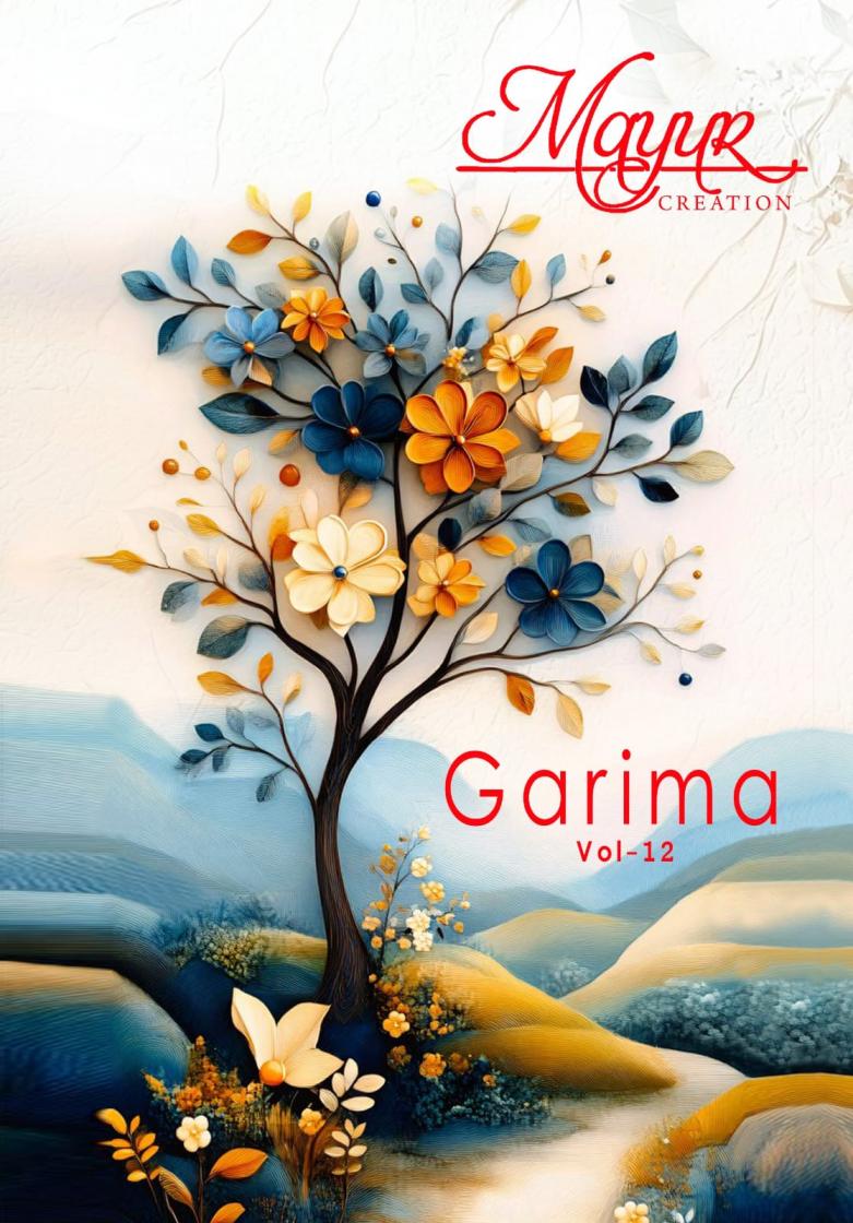 mayur creation garima vol 12 cotton stylish dress materials