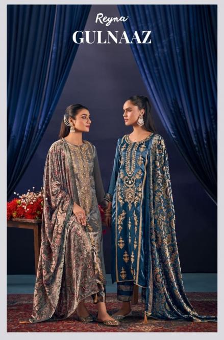 reyna gulnaaz mulberry silk gorgeous look suit for womens 