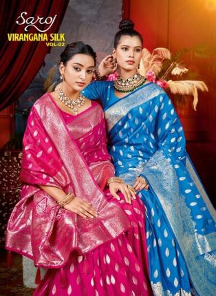 Saroj Virangana silk vol.2 50*600 silk saree