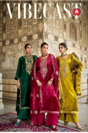 vibecast by fourdots viscose makhmali velvet elegant style suits 