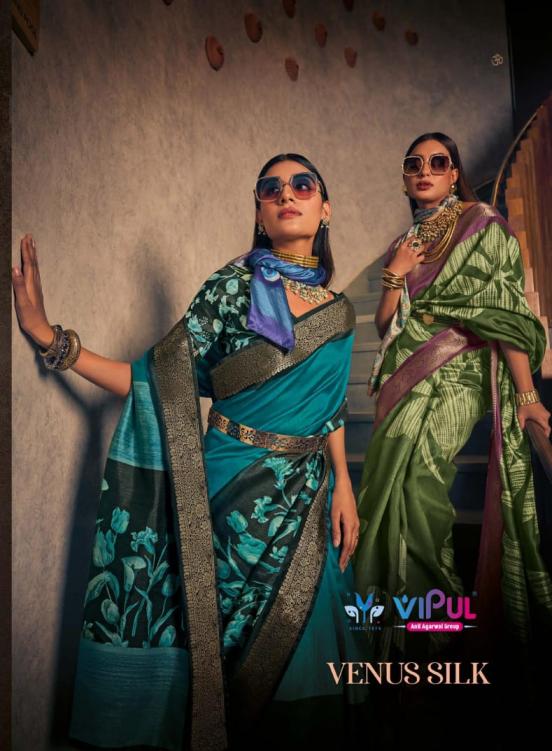 vipul venus silk bhagpuri silk 89505-89516 amazing sarees 