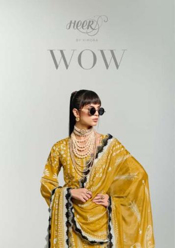 wow vol 226 by heer kimora pretty look muslin 3pcs dress