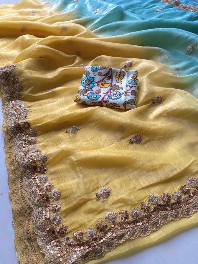 1020 crush sequence work saree wholesaler 