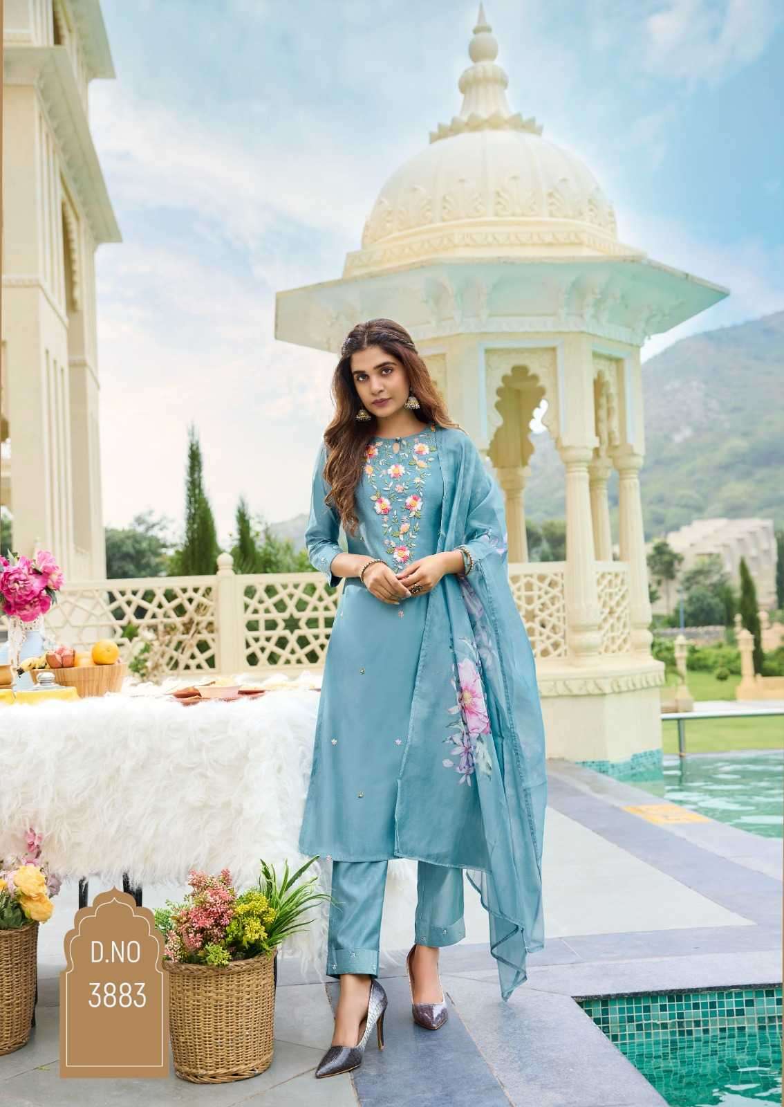 anju fab desi dhaga viscose nylon exclusive design full stitch big size salwar suit 