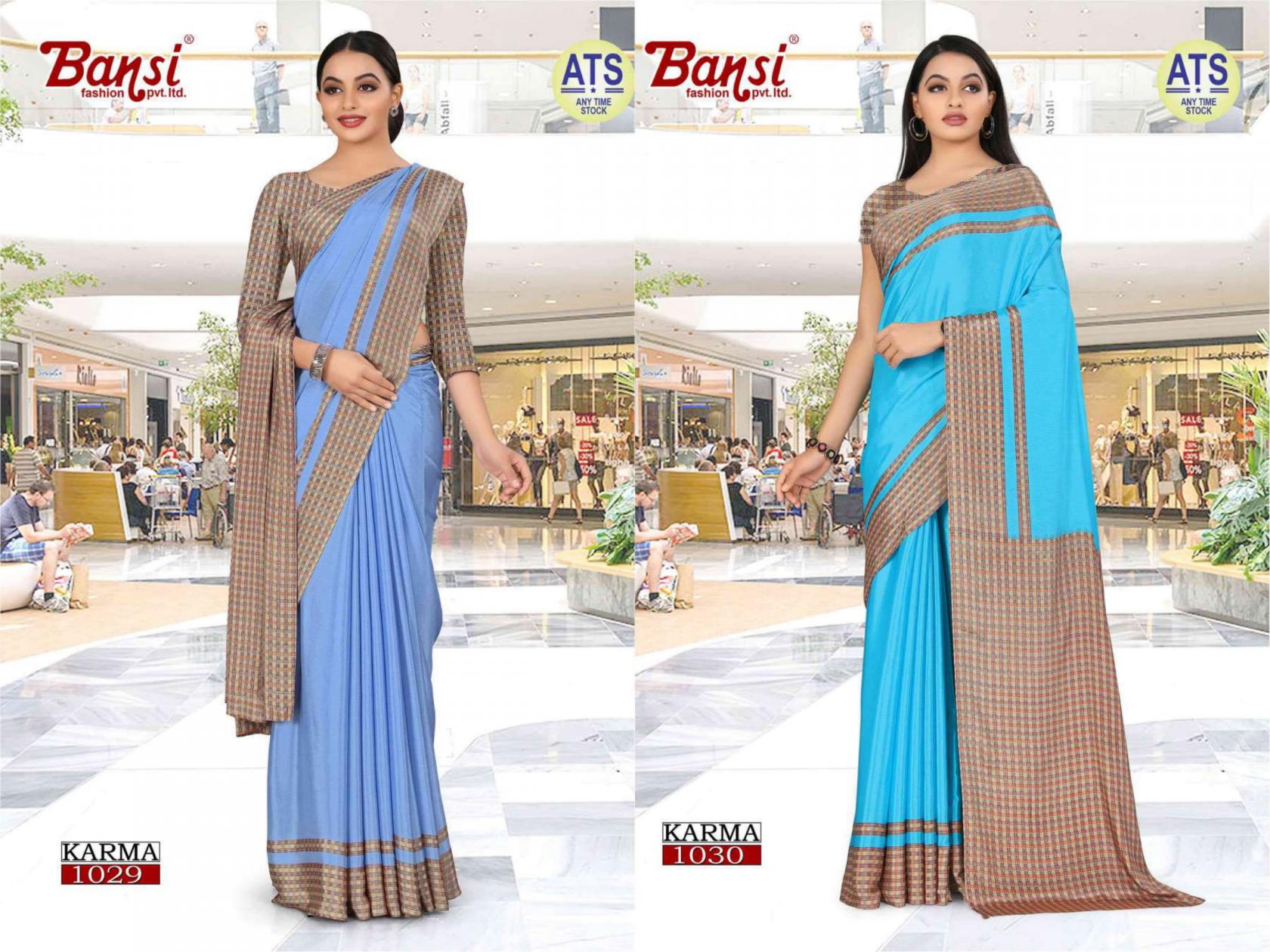 bansi karma shop trendy crape saree online 