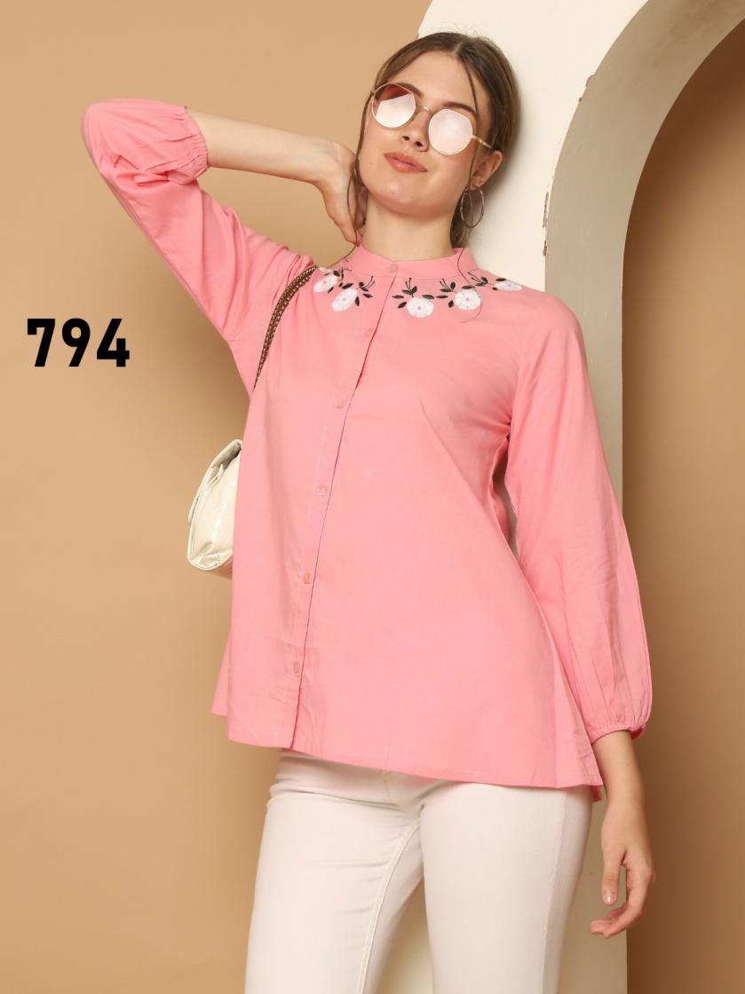 cotton classic look readymade western tops 