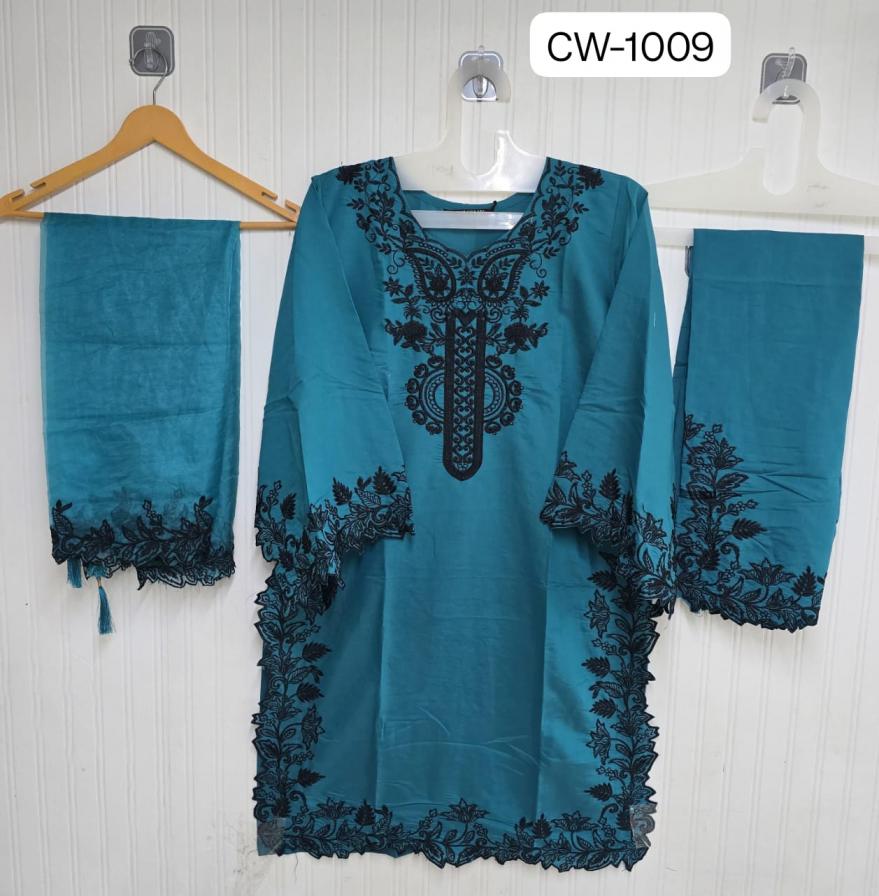 cw 1009 by shraddha designer dark colour roman silk pakistani suits 