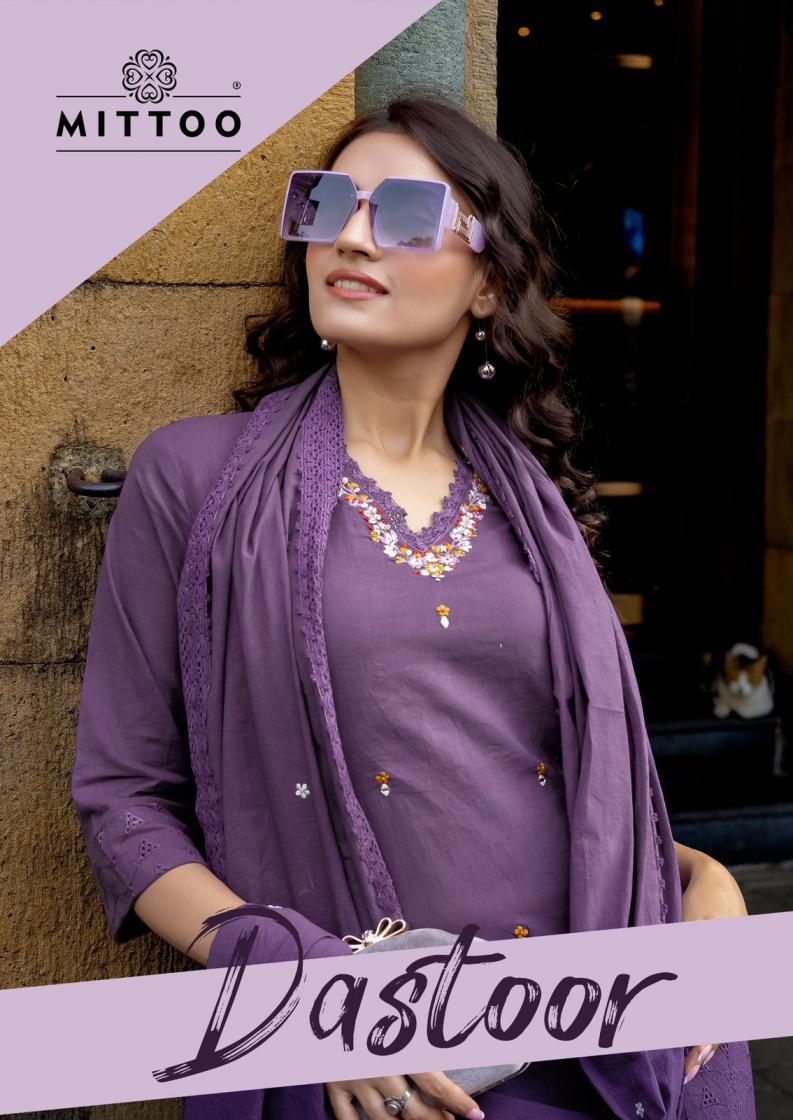 dastoor by mittoo fully stitch shifli cotton salwar kameez 