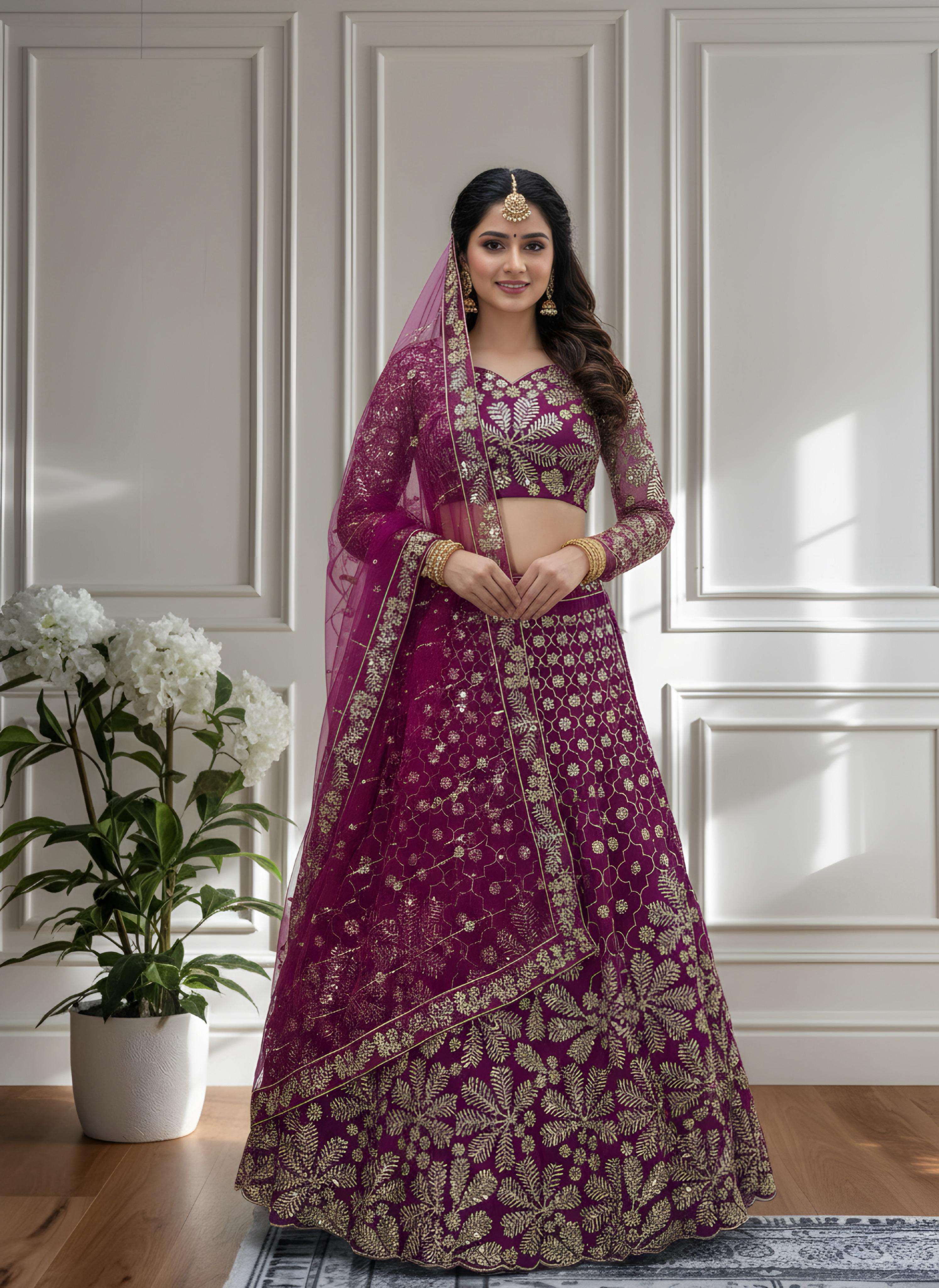 dvd 5133 amazing net half saree lehenga choli for best wholesaler 