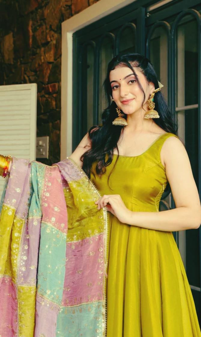 dvd 5137 roman simmer silk full stitch plazzo kurti with dupatta 