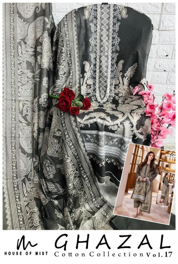 ghazal vol 17 by house of mist cotton modern pakistani suits 