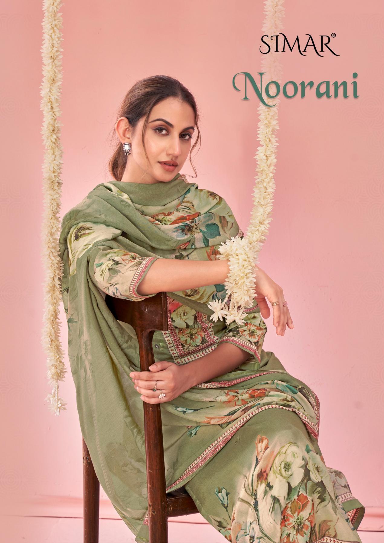 glossy simar noorani viscose muslin shop trendy dress for womens 
