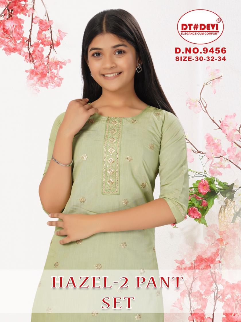 hazel vol 2 by dt devi fully stitch 9456 roman shimmer combo dress