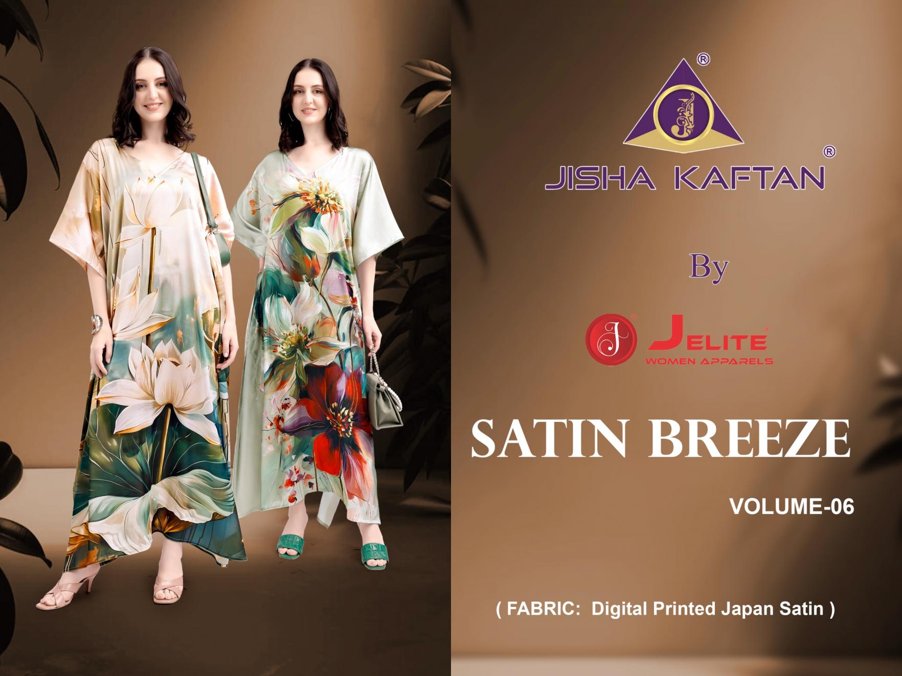 JISHA KAFTAN PRESENTS SATIN BREEZE VOLUME 6 