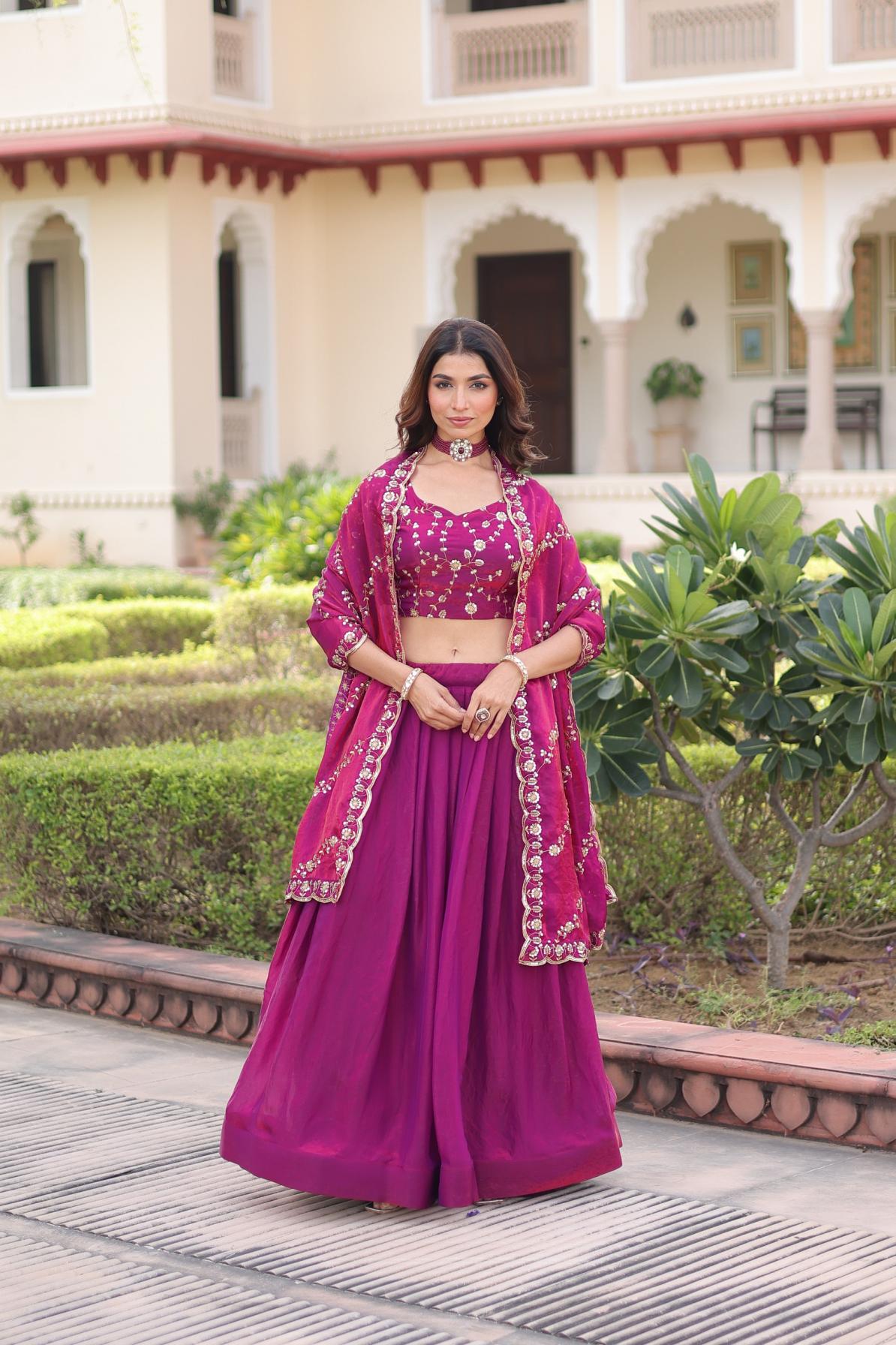 ka 5053 readymade exclusive fendi silk chaniya choli online 