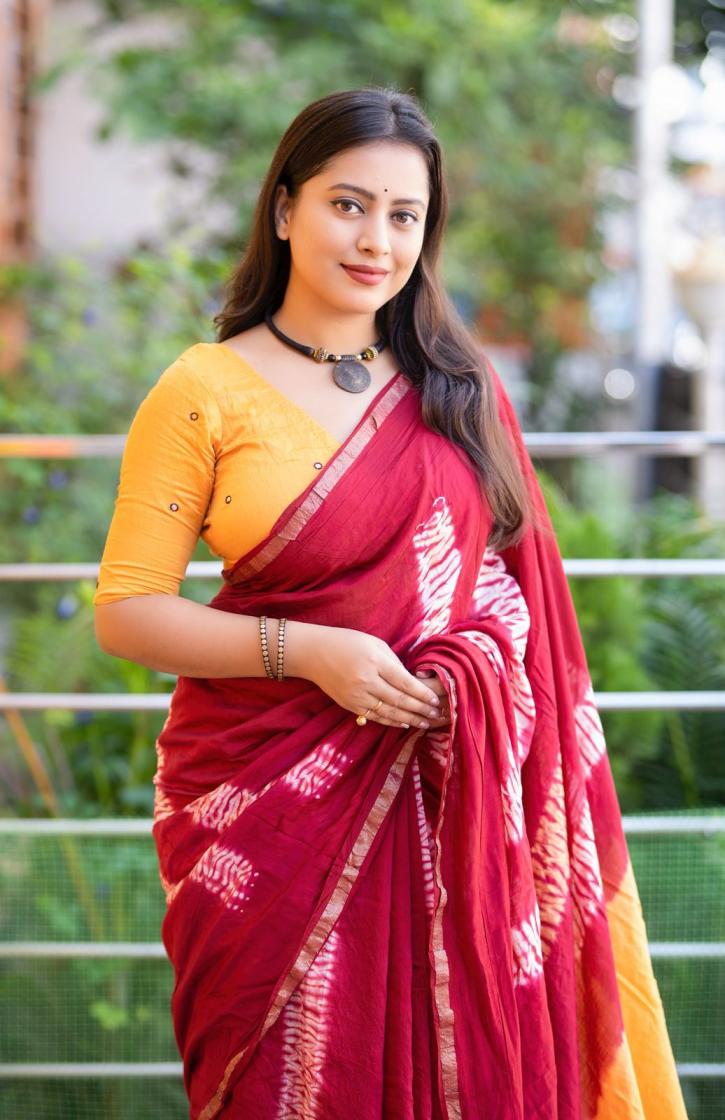 kc 580 magic butterfly chanderi cotton casual sarees online 