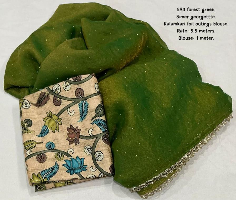 kc 593 suhani simar georgette kalamkari saree for womens 