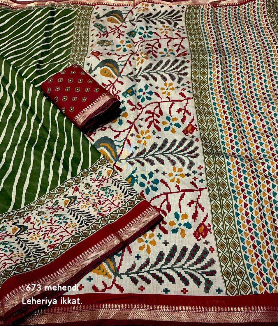 kc 673 hit design cottton printed saree for womens 