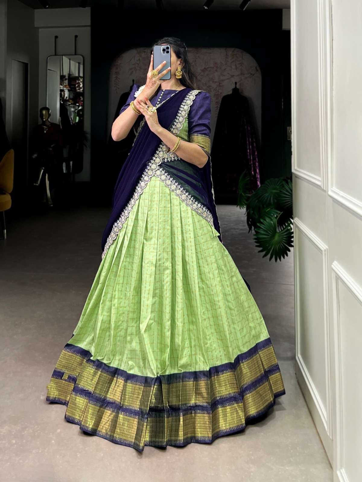 lnb2010 full stitch pastel coloured lehenga choli for women 