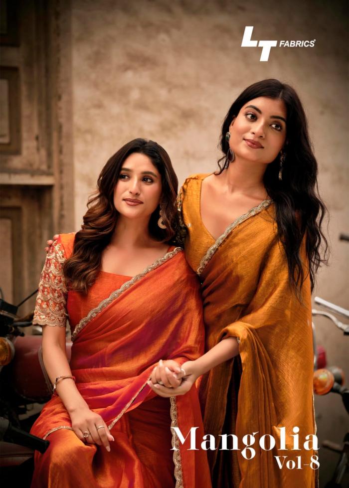 lt fashion magnolia vol 8 unique malai silk sarees at best rates 