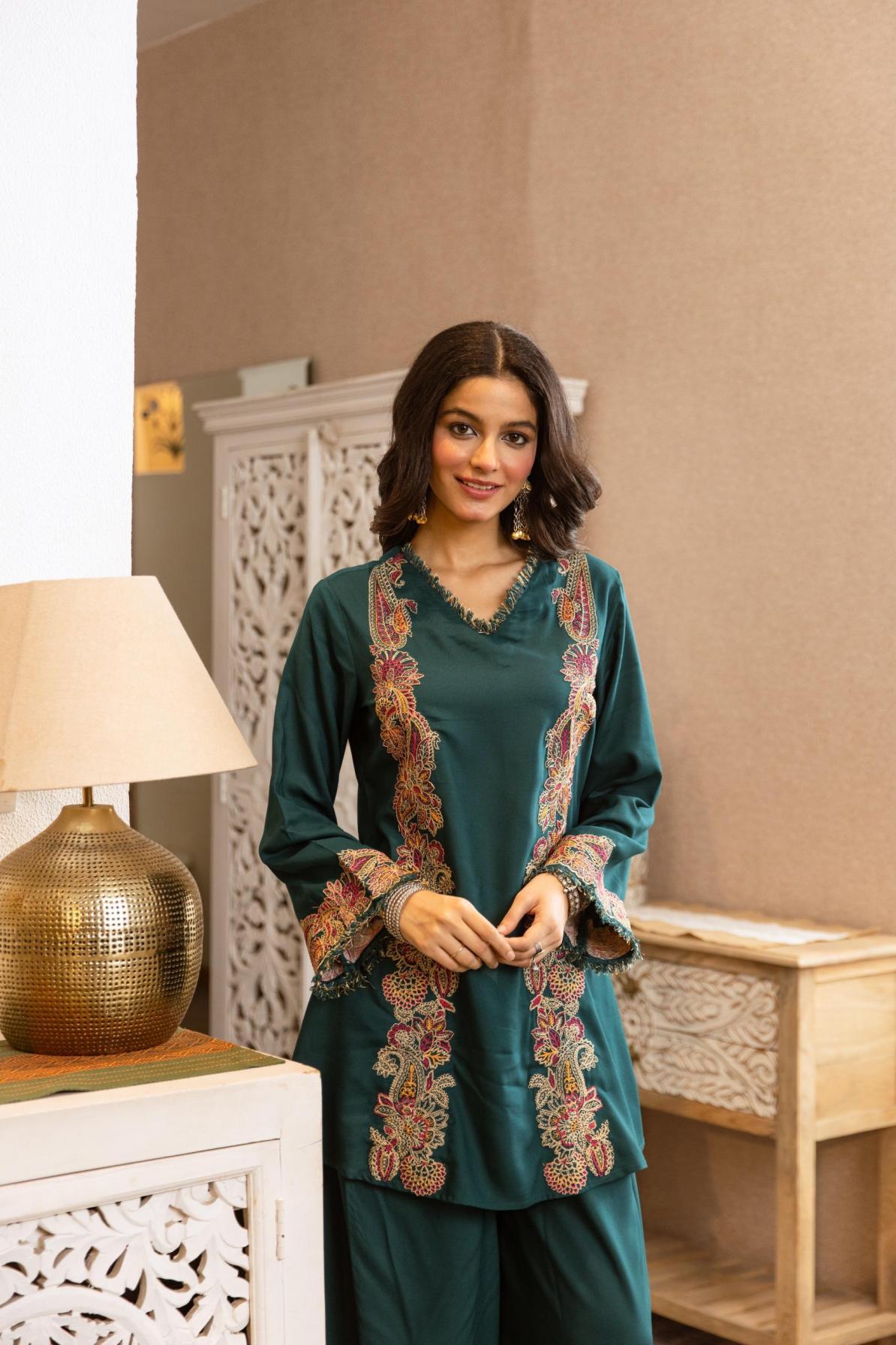 modern readymade german rayon classic combo co-ord sets online