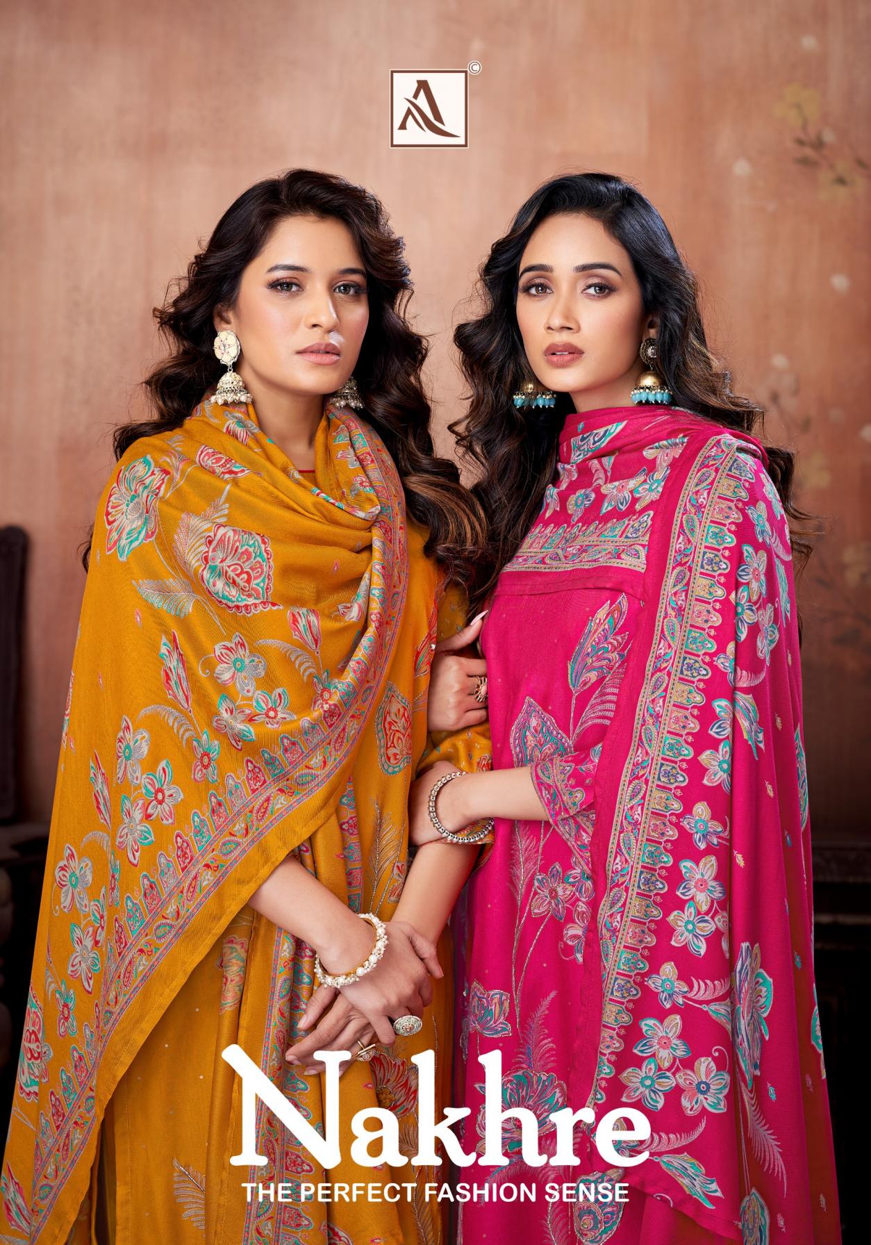 nakhre by alok viscose pashmina modern pakistani unstitch suits 