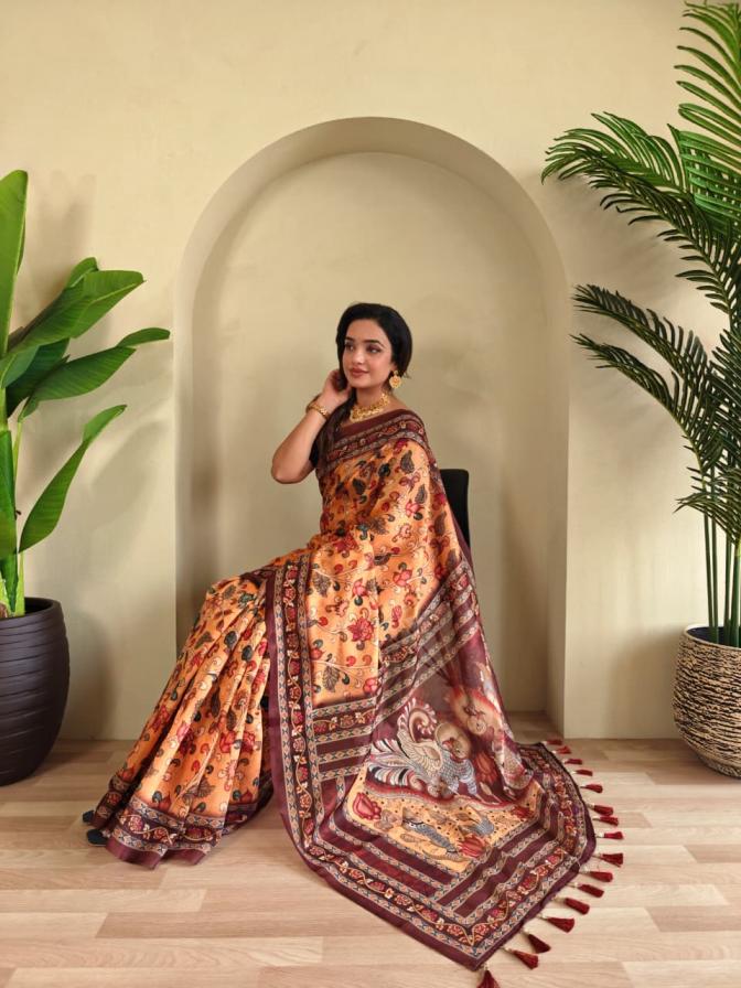 priyanka malai cotton gorgeous look sarees online 