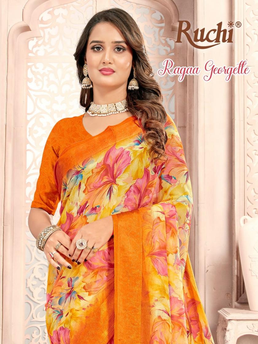ragaa georgette vol 30 by ruchi amzing georgette best saree online 