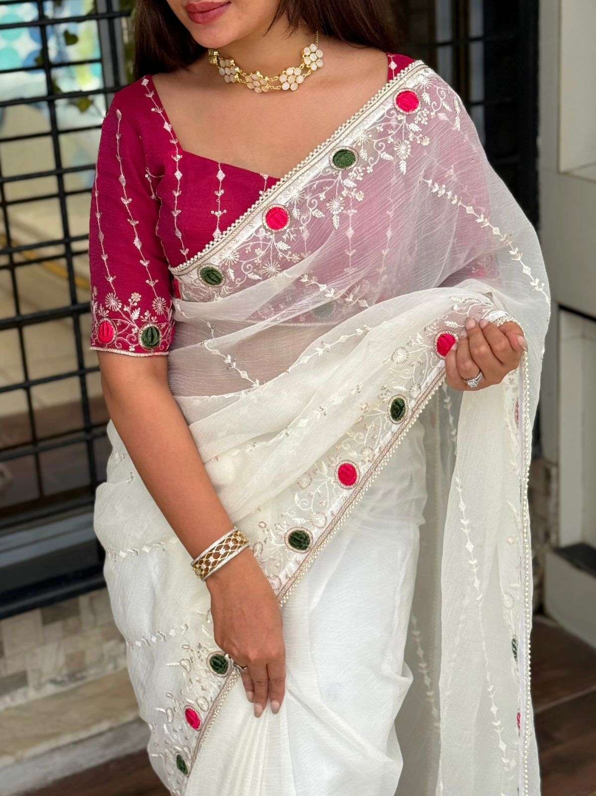 rakhi super sonic crush gorgeous look sarees