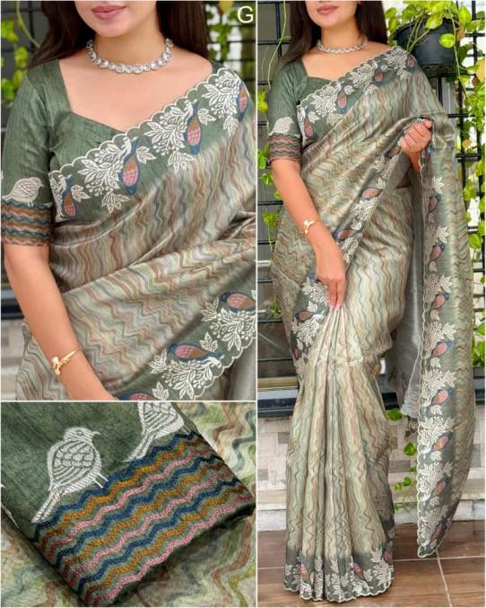 ruhani tusser silk shop trendy saree at best rates 