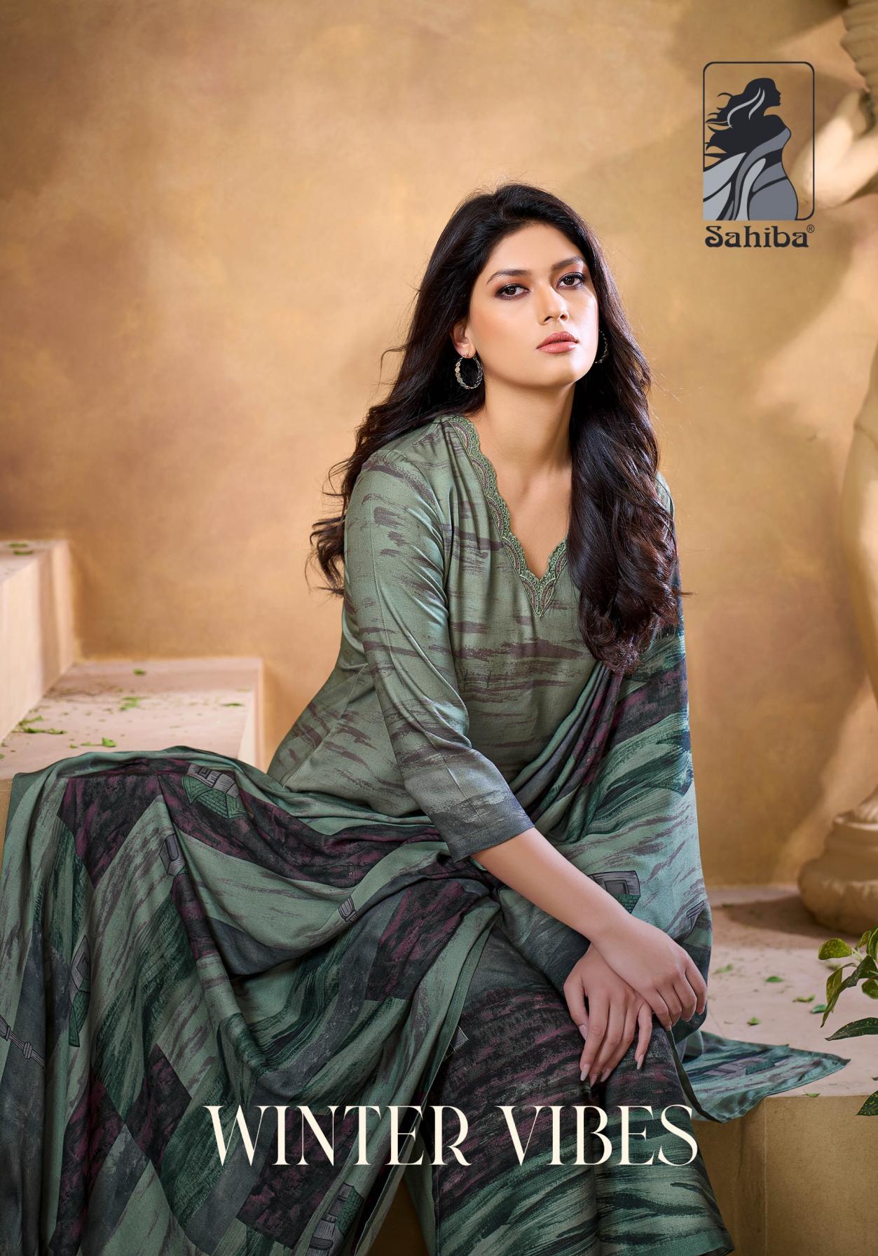 sahiba winter vibes amazing pashmina winter dress materials 