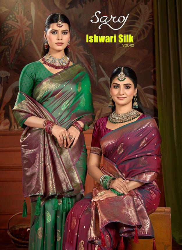 Saroj Ishwari silk vo.2 50*600 silk saree