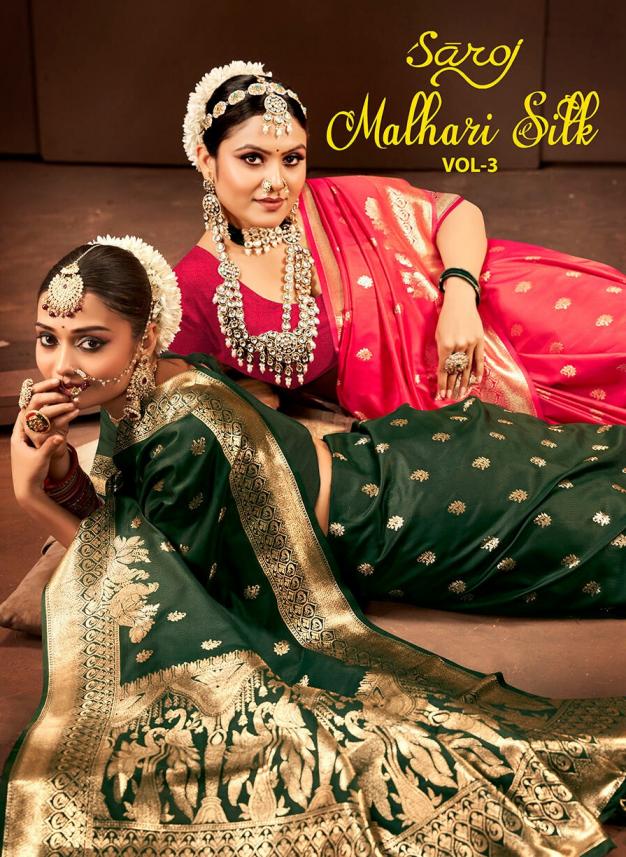 Saroj Malhari silk vol.3 50*600 silk saree