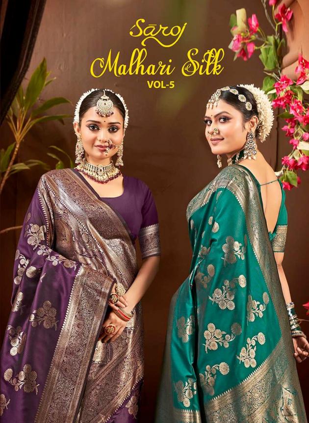 Saroj Malhari silk vol.5 50*600 silk saree