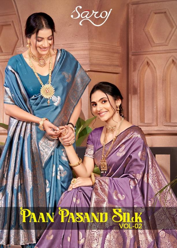 Saroj Paan pasand silk vol.2 50*600 silk saree