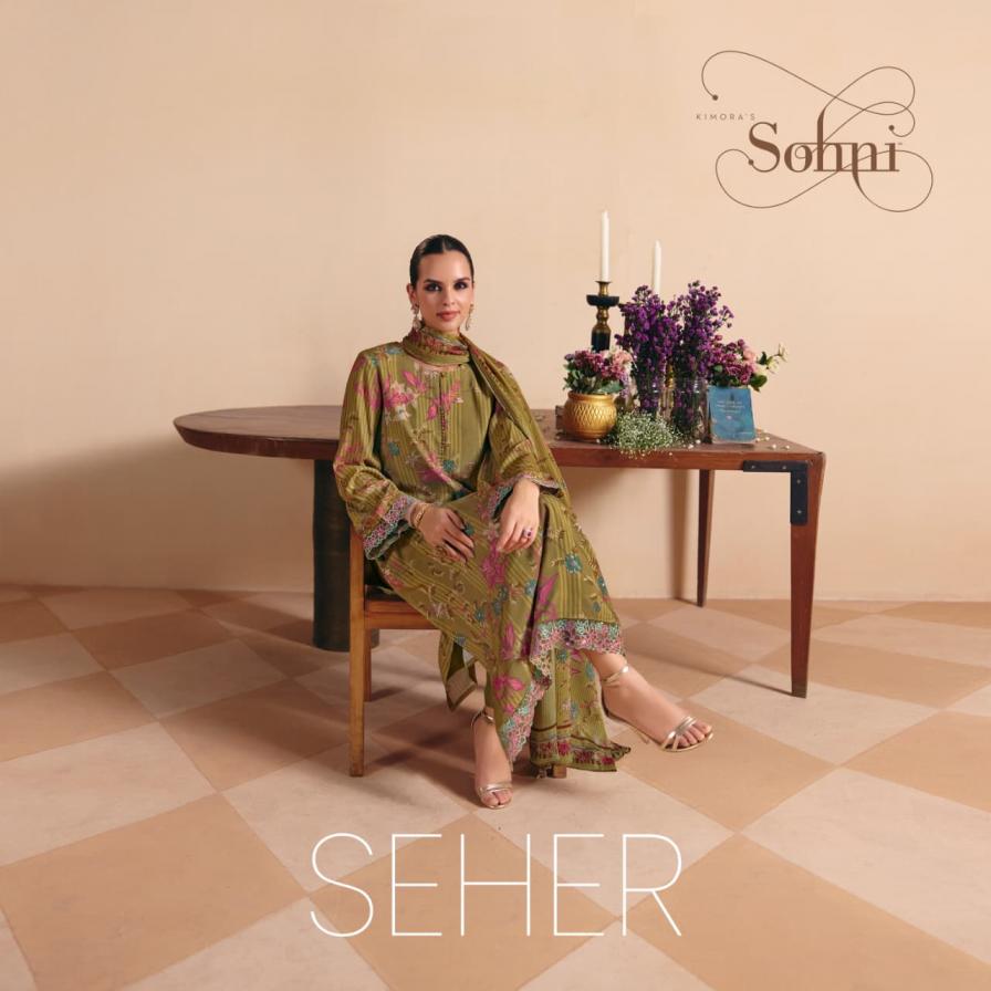 seher vol 44 by sohni kimora muslin pretty look dress materials 
