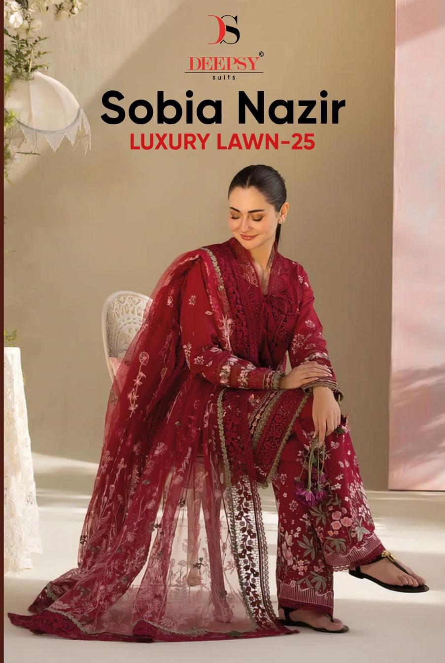 sobia nazir vol 25 by deepsy suits cotton solid pakistani fancy suits 