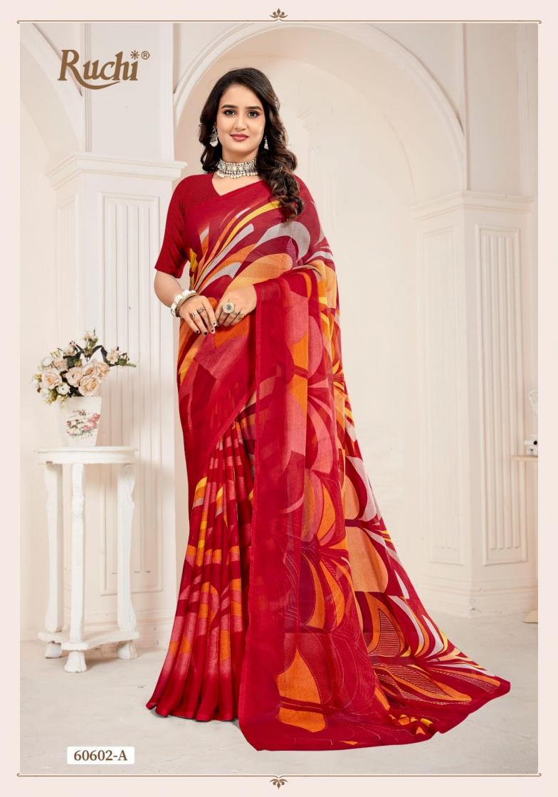 star chiffon vol 221 by ruchi pretty look best saree online 