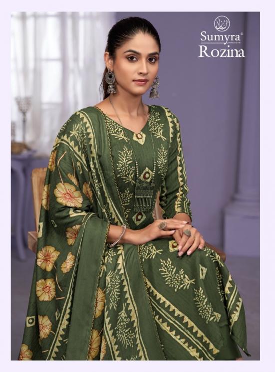 sumyra radhika fashion rozina modern pashmina 3pcs dress