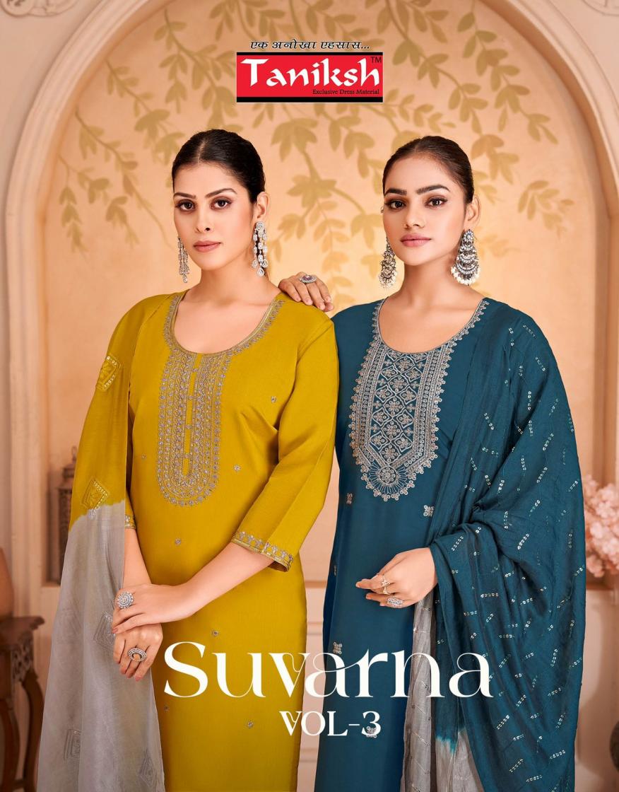 suvarna vol 3 by taniksh roman shop trendy readymade suit for womens