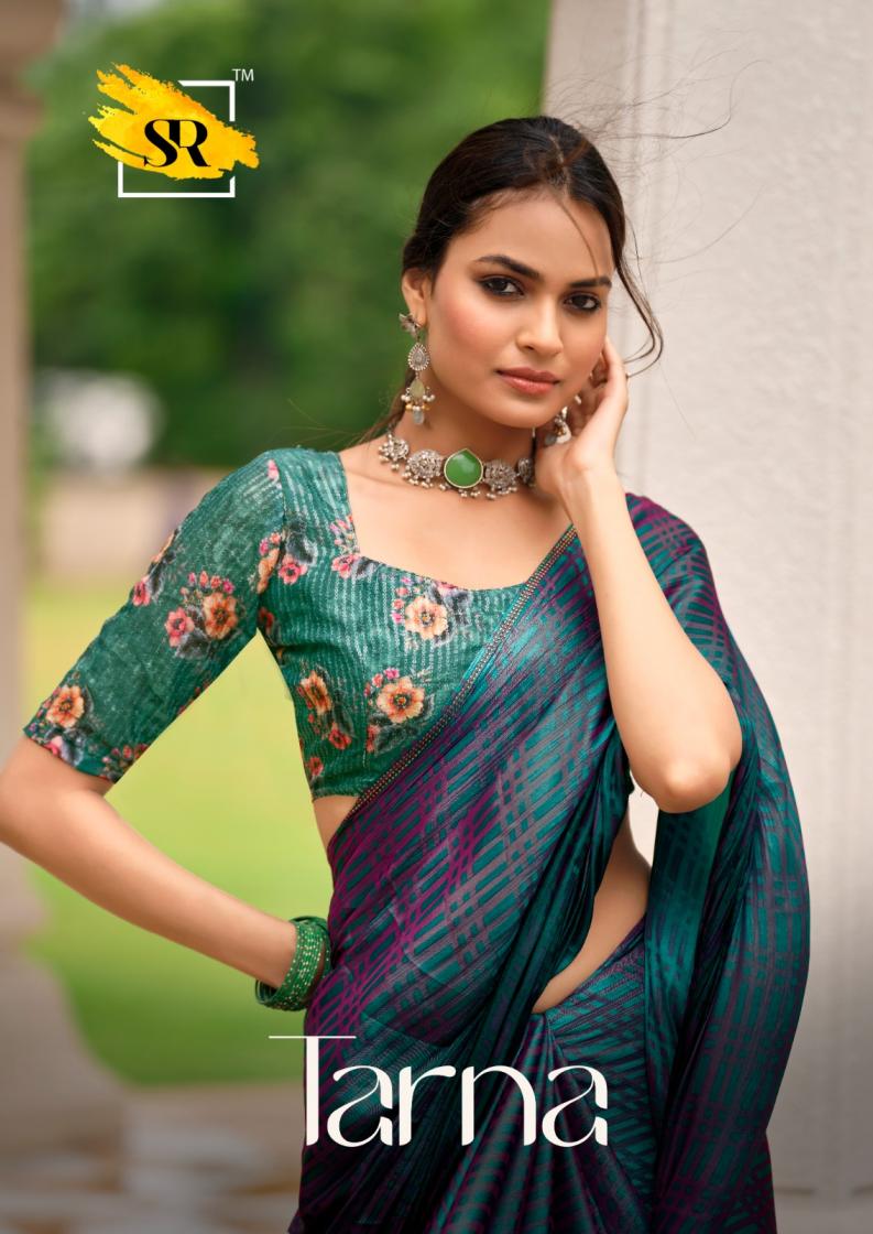tarna by stavan velvet swerosky border designer sarees online 